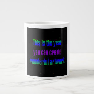 Taza De Café Gigante Cita de Aliento # 177