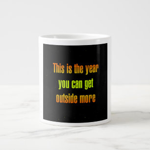 Taza De Café Gigante Cita de Aliento # 189