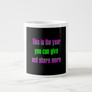 Taza De Café Gigante Cita de Aliento # 190