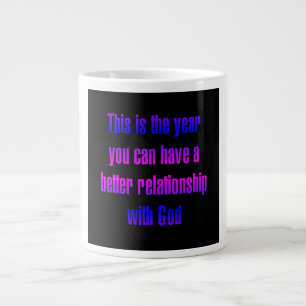 Taza De Café Gigante Cita de Aliento # 195
