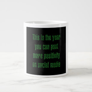 Taza De Café Gigante Cita de Aliento # 213