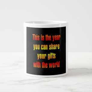 Taza De Café Gigante Cita de Aliento # 216