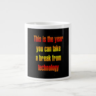 Taza De Café Gigante Cita de Aliento # 233