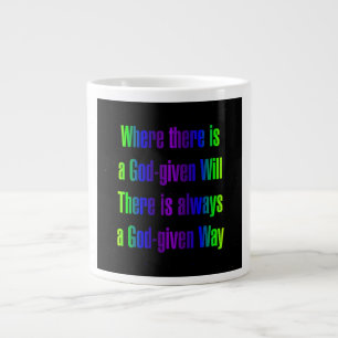 Taza De Café Gigante Cita de Aliento # 257