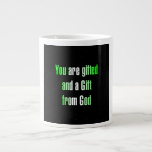 Taza De Café Gigante Cita de Aliento # 264