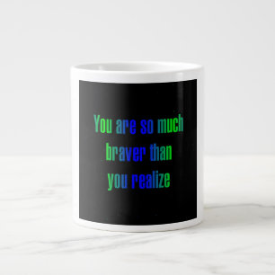 Taza De Café Gigante Cita de Aliento # 268