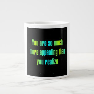 Taza De Café Gigante Cita de Aliento # 272
