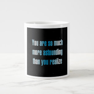 Taza De Café Gigante Cita de Aliento # 274