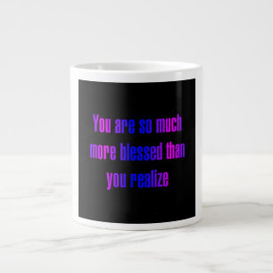 Taza De Café Gigante Cita de Aliento # 277