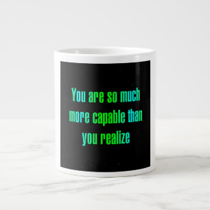 Taza De Café Gigante Cita de Aliento # 279