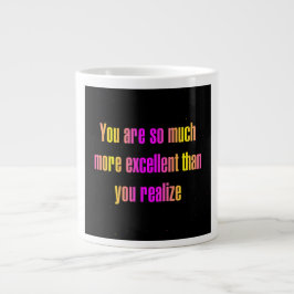 Taza De Café Gigante Cita de Aliento # 286