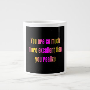 Taza De Café Gigante Cita de Aliento # 286