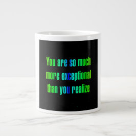 Taza De Café Gigante Cita de Aliento # 287