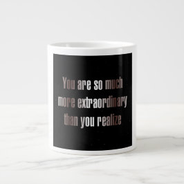 Taza De Café Gigante Cita de Aliento # 288
