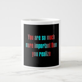 Taza De Café Gigante Cita de Aliento # 290