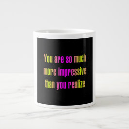 Taza De Café Gigante Cita de Aliento # 291