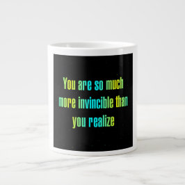 Taza De Café Gigante Cita de Aliento # 294