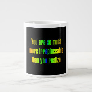 Taza De Café Gigante Cita de Aliento # 295