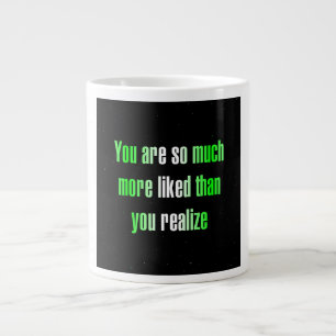 Taza De Café Gigante Cita de Aliento # 296