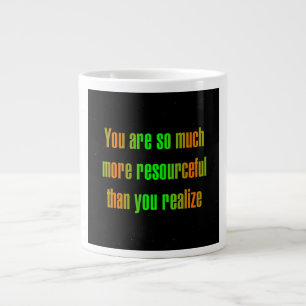 Taza De Café Gigante Cita de Aliento # 306