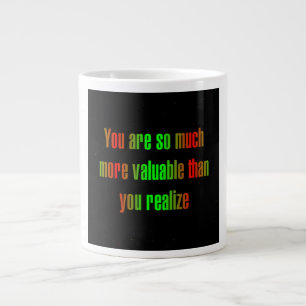 Taza De Café Gigante Cita de Aliento # 311