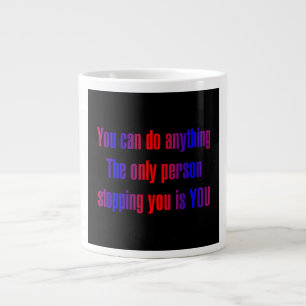 Taza De Café Gigante Cita de Aliento # 321