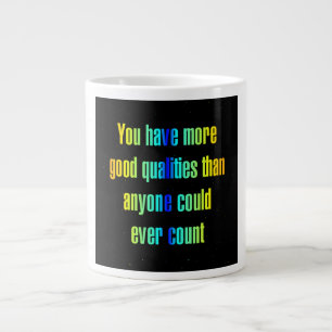 Taza De Café Gigante Cita de Aliento # 330