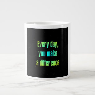 Taza De Café Gigante Cita de Aliento # 34