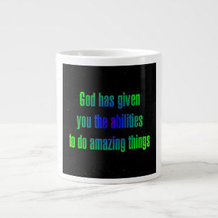 Taza De Café Gigante Cita de Aliento # 49