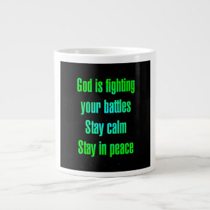 Taza De Café Gigante Cita de Aliento # 54