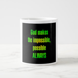 Taza De Café Gigante Cita de Aliento # 69
