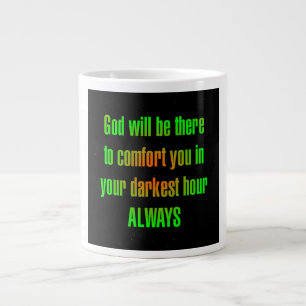 Taza De Café Gigante Cita de Aliento # 74