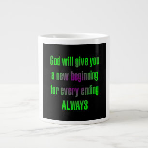 Taza De Café Gigante Cita de Aliento # 78