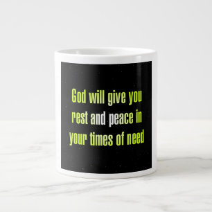 Taza De Café Gigante Cita de Aliento # 80