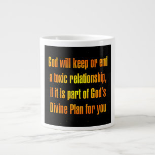 Taza De Café Gigante Cita de Aliento # 83