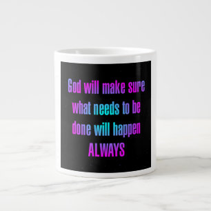 Taza De Café Gigante Cita de Aliento # 85