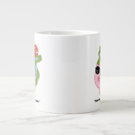 Taza De Café Gigante cita de cerdo: