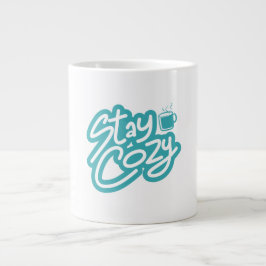 Taza De Café Gigante Cita de invierno de otoño