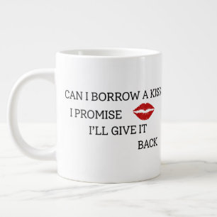 Taza De Café Gigante Cita Romántica Divertida