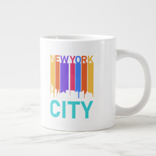 Taza De Café Gigante "Ciudad de Nueva York", diseño personalizado "Me e