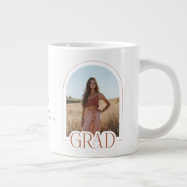 Taza De Café Gigante Clase de 2025 Foto Graduación Regalo Keepsake