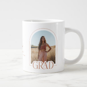Taza De Café Gigante Clase de 2025 Foto Graduación Regalo Keepsake