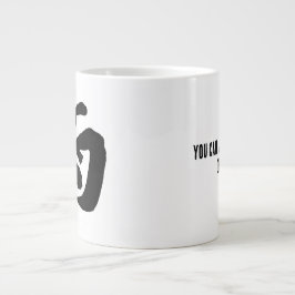 Taza De Café Gigante Clásica caligrafía china-lluvia-#001-