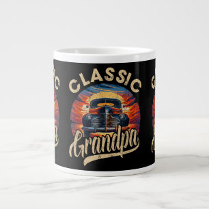 Taza De Café Gigante Clásico Abuelo Divertido diciendo que los hombres