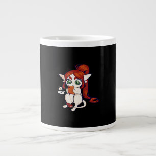 Taza De Café Gigante Clásico Ariral Goblincore