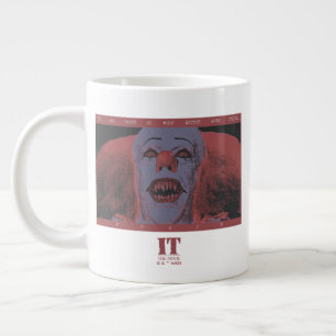 Taza De Café Gigante Clásico Pennywise - Mucho mejor cuando tienes mied