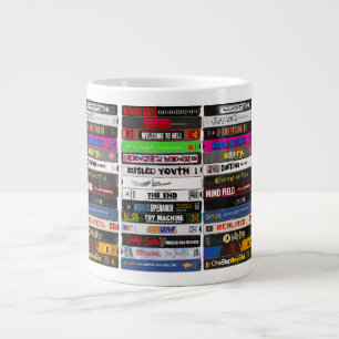 Taza De Café Gigante Clásico Skateboarding VHS Video Art - Mug Especial