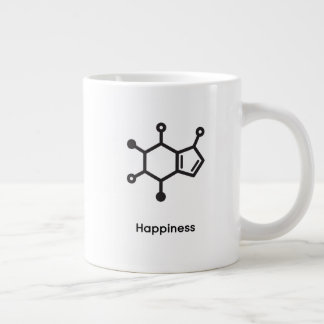 Taza De Café Gigante Classic Mug - Caffeine = Happiness