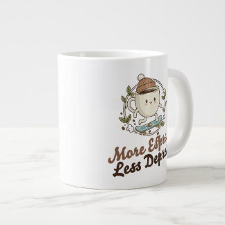Taza De Café Gigante Classic Mug - More Espresso. Less Depresso.