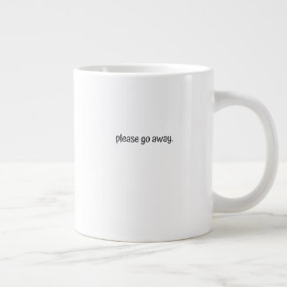 Taza De Café Gigante Classic Mug - Please Go Away.
